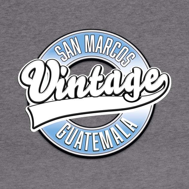 San Marcos Guatemala vintage logo by nickemporium1